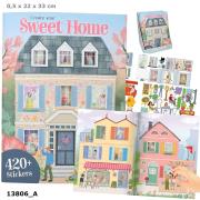 Zestaw kreatywny z naklejkami Sweet Home 13806A. Wydawca: DEPESCHE (5). Dadada.pl Opakowanie Zestaw kreatywny z naklejkami Sweet Home 13806A