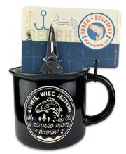 Opakowanie Zestaw Kubek + szczypce wędkarza