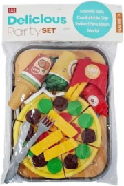 Zestaw kuchenny produkty spożywcze z pizzą. Wydawca: SWEDE. Dadada.pl Opakowanie Zestaw kuchenny produkty spożywcze z pizzą