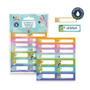 Zestaw naklejek wodoodpornych z imionami. Wydawca: TRENDHAUS. Dadada.pl Opakowanie Zestaw naklejek wodoodpornych z imionami