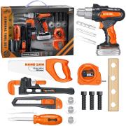 Opakowanie Zestaw narzędzi z wiertarką 17el