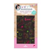 Opakowanie Zestaw Neonowych Naklejek Konie 27szt