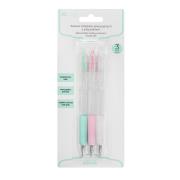 Opakowanie Zestaw nożyków precyzyjnych z przyciskiem 3szt.