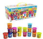 Zestaw pachnący piasek kinetyczny +ciastolina 8szt. Wydawca: Scentos. Dadada.pl Opakowanie Zestaw pachnący piasek kinetyczny +ciastolina 8szt