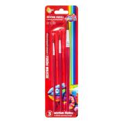 Opakowanie Zestaw pędzli z włosia syntetycznego 3szt