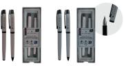 Opakowanie Zestaw pióro wieczne + długopis w etui Academy mix