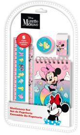 Zestaw piśmienniczy Minnie 5 el. MN30023. Wydawca: Kids Euroswan. Dadada.pl Opakowanie Zestaw piśmienniczy Minnie 5 el. MN30023