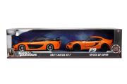 Opakowanie Zestaw pojazdów metalowych 1:32 JADA F&F Mazda+Toyota dwupak