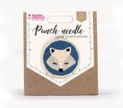 Opakowanie Zestaw Punch Needle Lisek D: 20 Cm Graine Creative