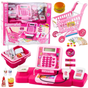 Opakowanie Zestaw sklepowy kasa + koszyk z dźwiękiem