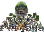 Opakowanie Zestaw żołnierzyków z akcesoriami w plecaku