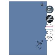 Opakowanie Zeszyt A4 32 kartki w 3 linie kolor 90g Buldog denim