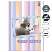 Opakowanie Zeszyt A4 32 kartki w 3 linie kolor 90g Kot leniwy