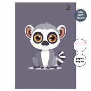 Opakowanie Zeszyt A4 32 kartki w 3 linie kolor 90g Lemur