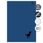 Opakowanie Zeszyt A4 32 kartki w kratkę 90g Dinozaur granat