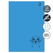 Opakowanie Zeszyt A4 32 kartki w kratkę 90g Labrador niebieski