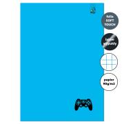 Opakowanie Zeszyt A4 32 kartki w kratkę 90g Niebieski gracz