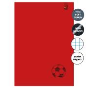 Opakowanie Zeszyt A4 32 kartki w kratkę 90g Piłka czerwona