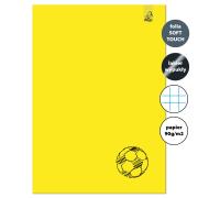 Opakowanie Zeszyt A4 32 kartki w kratkę 90g Piłka żółta