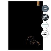 Opakowanie Zeszyt A4 32 kartki w linie 90g Koń Czarny