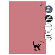 Opakowanie Zeszyt A4 32 kartki w linie 90g Kot Różowy