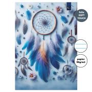 Opakowanie Zeszyt A4 32 kartki w linie 90g Łapacze snów blue