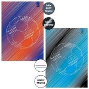 Opakowanie Zeszyt A4/32K 3-linie kolor 90g Piłka Nożna (6szt)