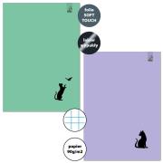 Opakowanie Zeszyt A4/32K kratka 90g Koty (6szt)