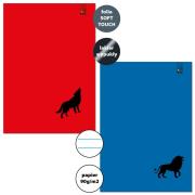 Opakowanie Zeszyt A4/32K linia 90g Wilk Lew (6szt)