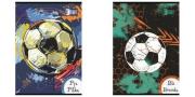 Opakowanie Zeszyt A4/32k linia dwukolor. Football mix (15szt)