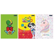 Opakowanie Zeszyt A4/32K trzy linie kolor (10szt) ASTRA