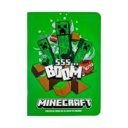 Opakowanie Zeszyt A4 32k. trzy-linie Minecraft