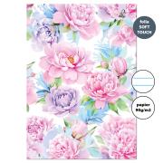 Opakowanie Zeszyt A4 32k.w linie Peonie 90g