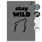 Opakowanie Zeszyt A4 32k.w linie z marginesem Stay Wild  90g