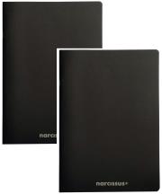 Opakowanie Zeszyt A4 48k kratka Narcissus ECO Black 2 sztuki