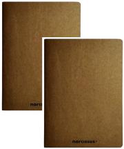 Opakowanie Zeszyt A4 48k linia Narcissus ECO KRAFT 2 sztuki