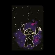 Opakowanie Zeszyt A5 32k. 3 linie kolor Disney Gold Stitch wzór 3