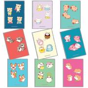 Opakowanie Zeszyt A5/32K kratka 80g (9szt) NARCISSUS