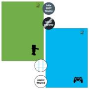 Opakowanie Zeszyt A5/32K kratka 90g Gamer (10szt)