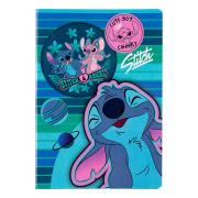 Opakowanie Zeszyt A5 32k kratka Disney Blue Stitch wzór 2