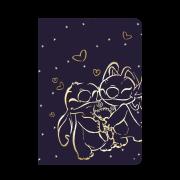 Zeszyt A5 32k.kratka Disney Gold  Stitch wzór 2. Wydawca: Patio. Dadada.pl Opakowanie Zeszyt A5 32k.kratka Disney Gold  Stitch wzór 2