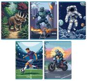 Opakowanie Zeszyt A5/32K kratka Pixel (10szt) HERLITZ