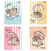 Opakowanie Zeszyt A5/32k kratka Pusheen (15szt)