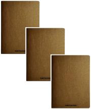 Opakowanie Zeszyt A5 56k kratka Narcissus ECO KRAFT 3 sztuki