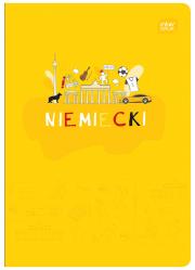 Opakowanie Zeszyt A5 60 kratka język niemiecki hybrid FSC mix credit