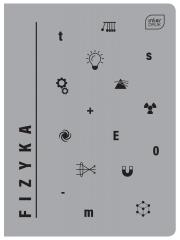 Opakowanie Zeszyt A5 60# M 70G UV Fizyka