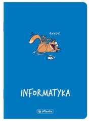 Opakowanie Zeszyt A5/60K kratka Informatyka (5szt) HERLITZ