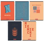 Opakowanie Zeszyt A5/60K kratka J. Niemiecki (10szt) HERLITZ