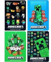 Opakowanie Zeszyt A5/60K kratka Minecraft (10szt) ASTRA