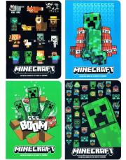 Opakowanie Zeszyt A5/60K linia Minecraft (10szt) ASTRA
